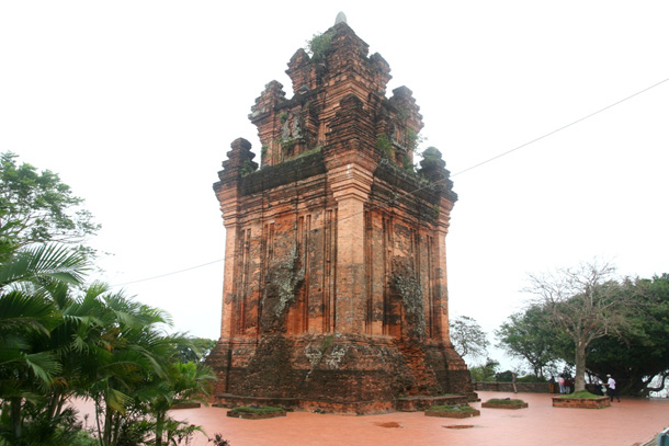Nhan Tower A unique architectural work of the Cham people